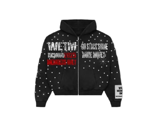 WETM proof zip up jacket